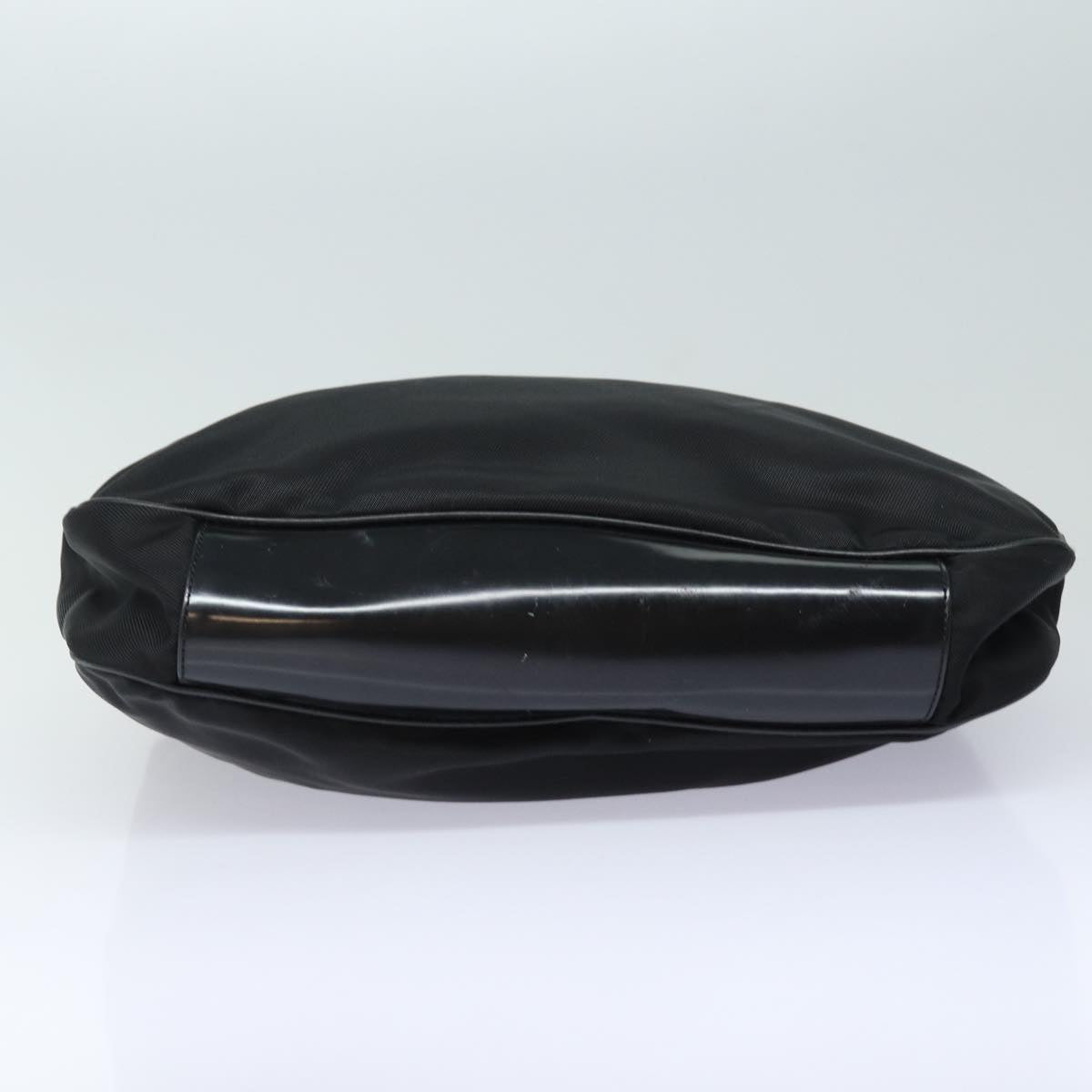 GUCCI Bamboo Hand Bag Nylon Black 001 1577 2615 ep4977
