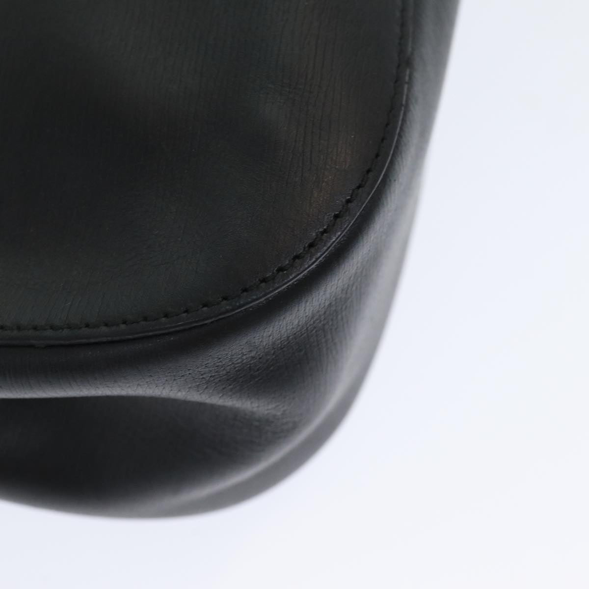 GUCCI Bamboo Hand Bag Leather Black 001 3739 ep4978