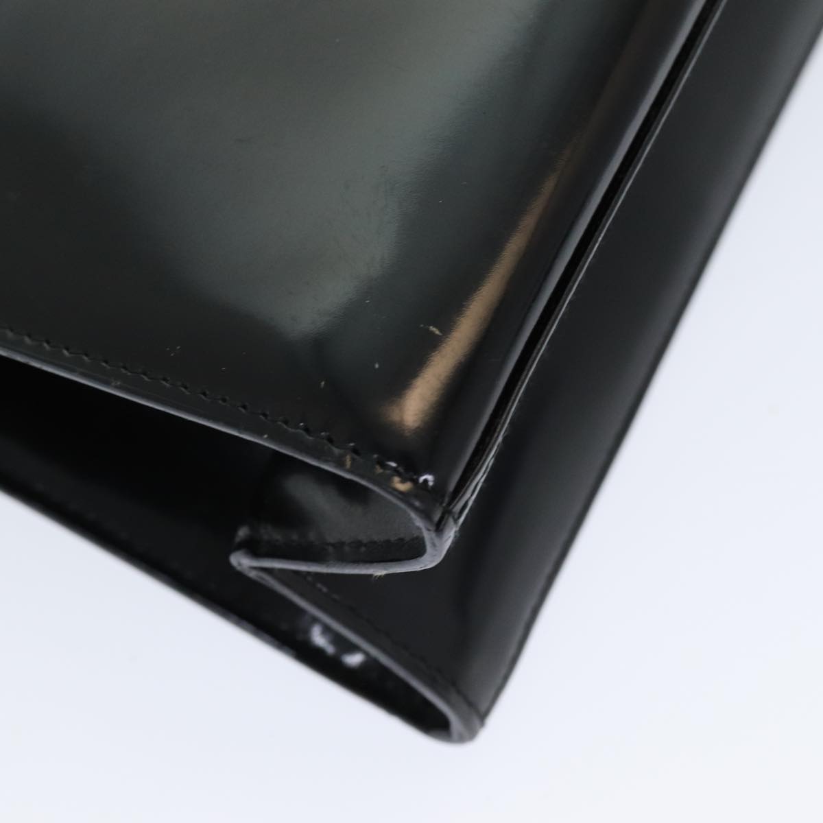 GUCCI Shoulder Bag Enamel Black 001 1013 3037 ep4984