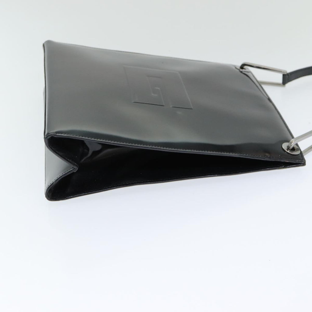 GUCCI Shoulder Bag Enamel Black 001 1013 3037 ep4984