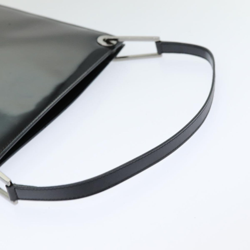 GUCCI Shoulder Bag Enamel Black 001 1013 3037 ep4984