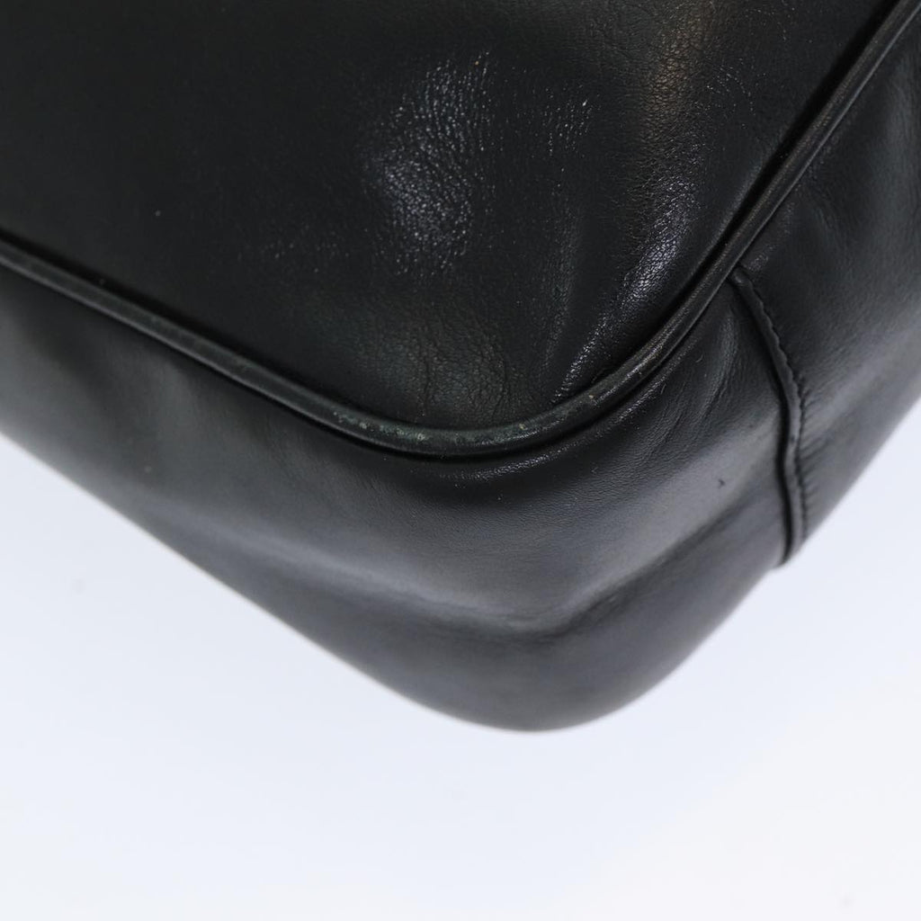 GUCCI Bamboo Hand Bag Nylon Black 001 0166 1638 ep4993