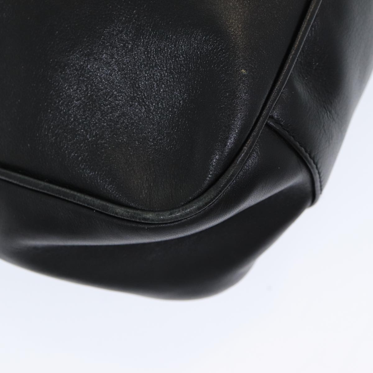 GUCCI Bamboo Hand Bag Nylon Black 001 0166 1638 ep4993