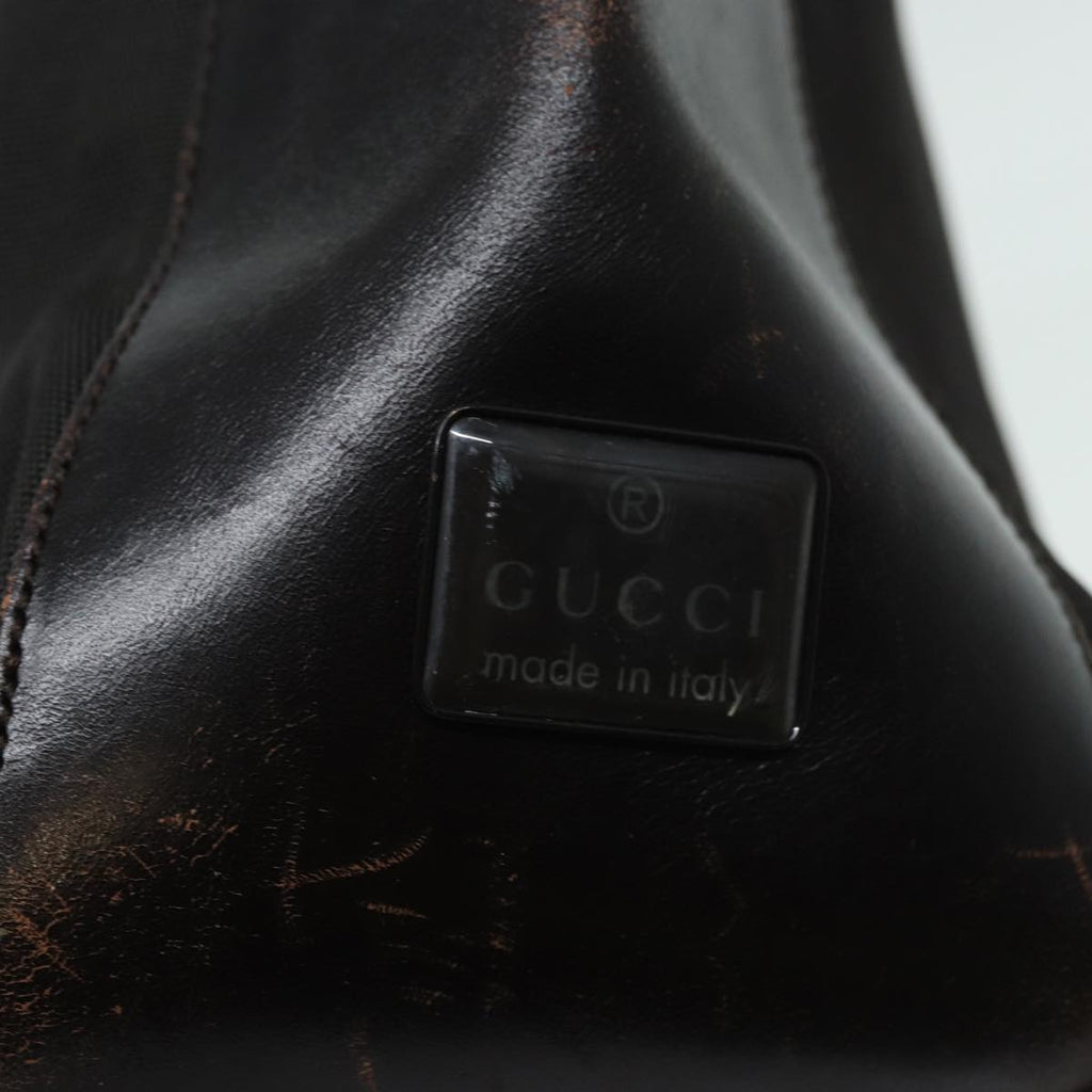 GUCCI Shoulder Bag Nylon Khaki ep4994