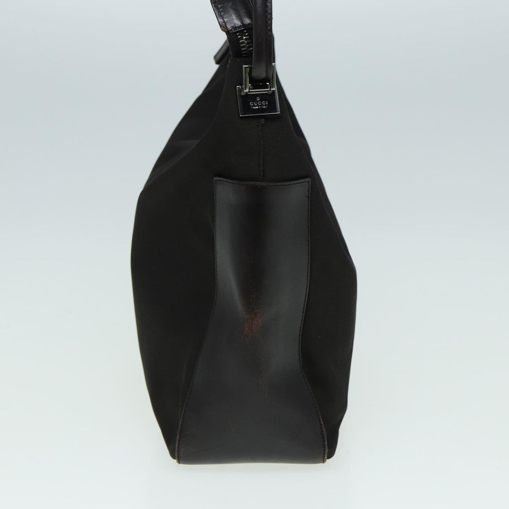 GUCCI Shoulder Bag Nylon Khaki ep4994