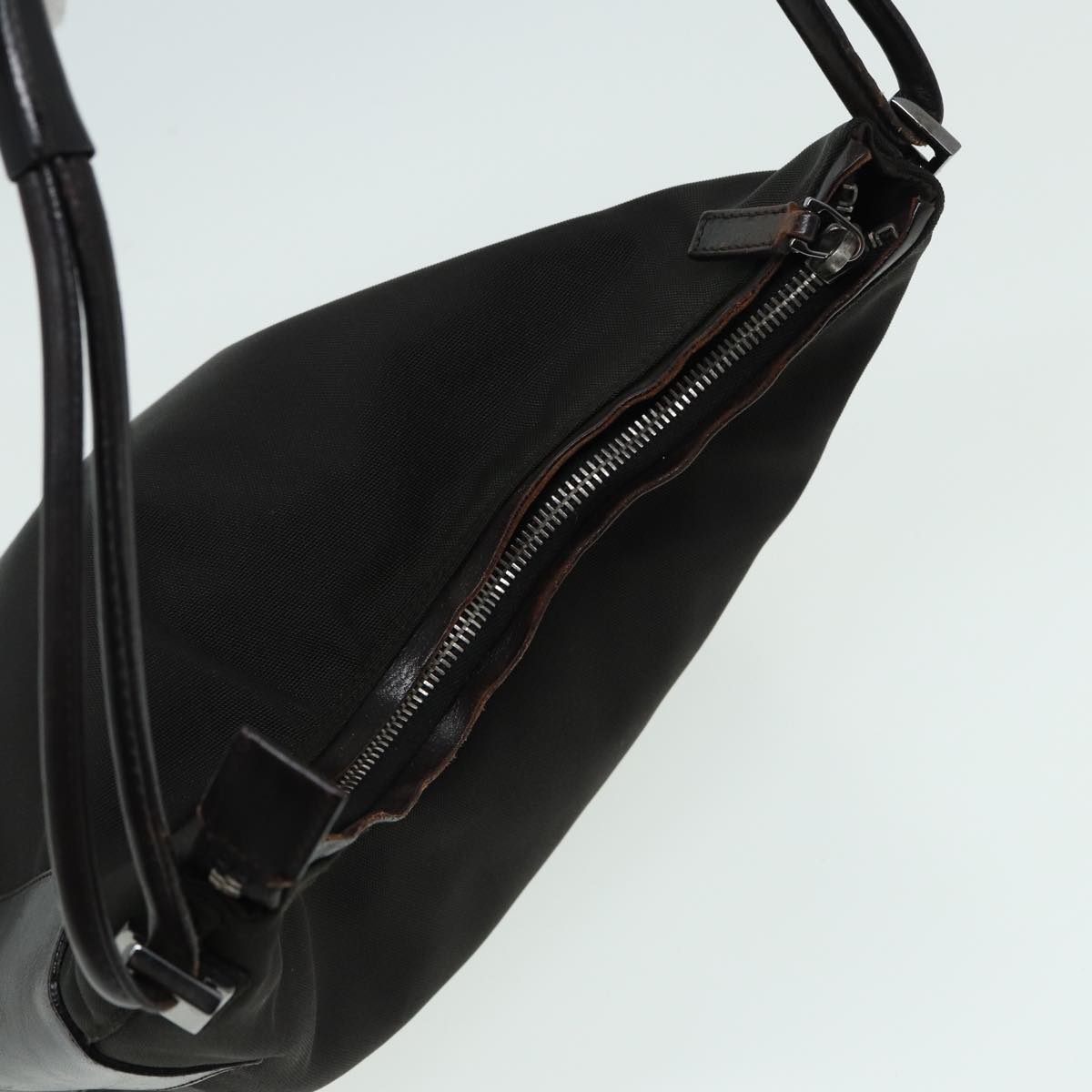 GUCCI Shoulder Bag Nylon Khaki ep4994