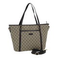 GUCCI GG Supreme Tote Bag PVC Outlet 2way Beige 388929 ep4999