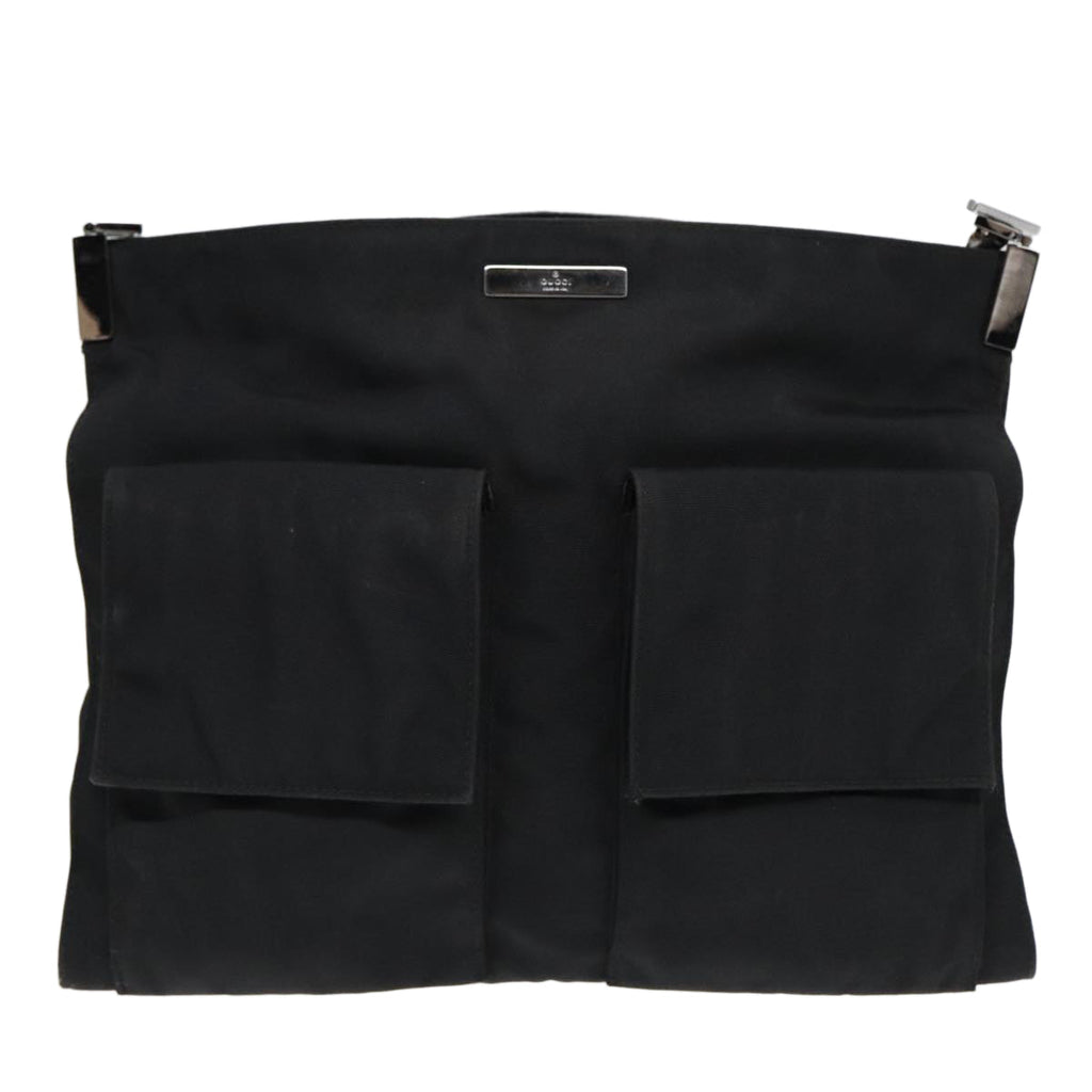 GUCCI Shoulder Bag Nylon Black 001 3283 ep5000