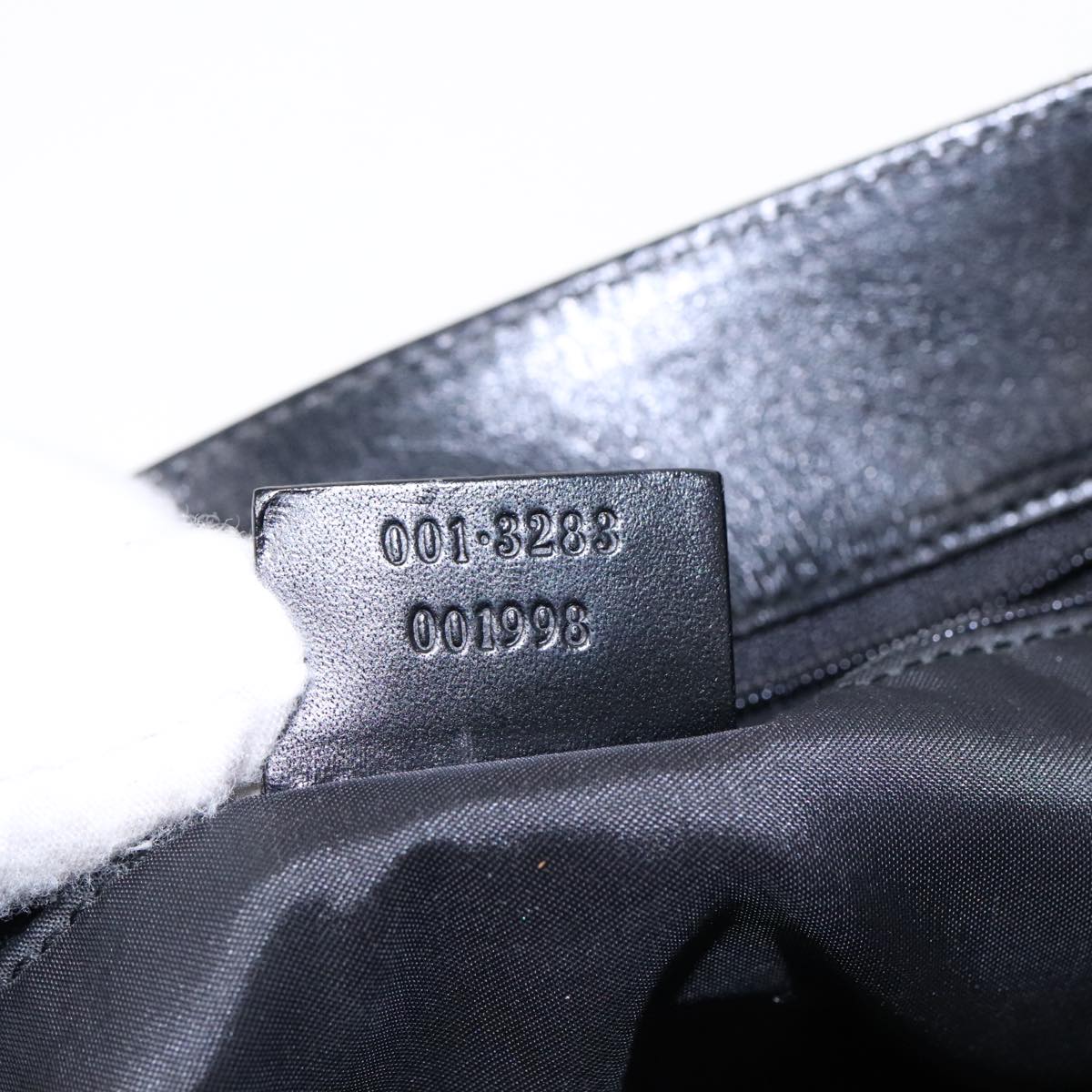 GUCCI Shoulder Bag Nylon Black 001 3283 ep5000