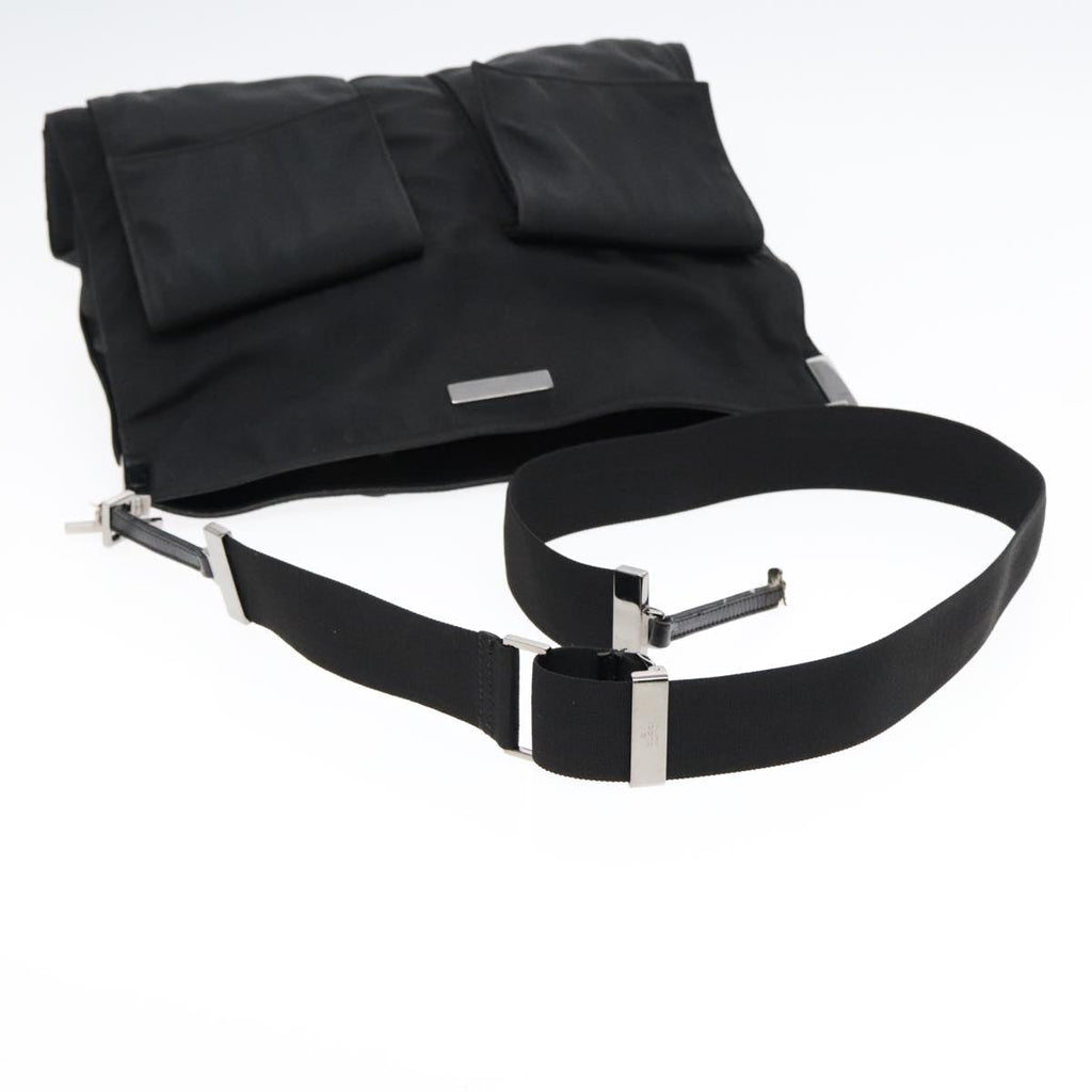 GUCCI Shoulder Bag Nylon Black 001 3283 ep5000