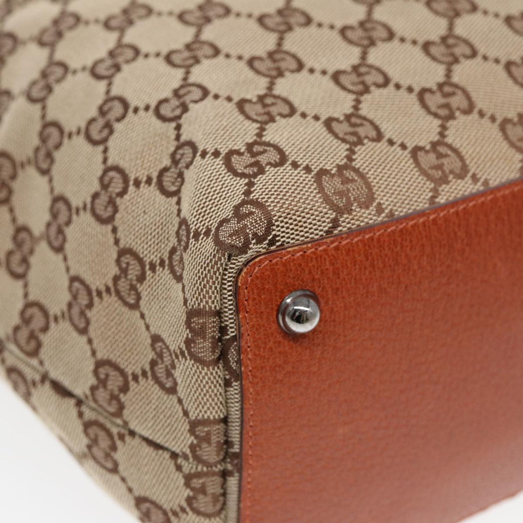 GUCCI GG Canvas Tote Bag Beige 120836 ep5002