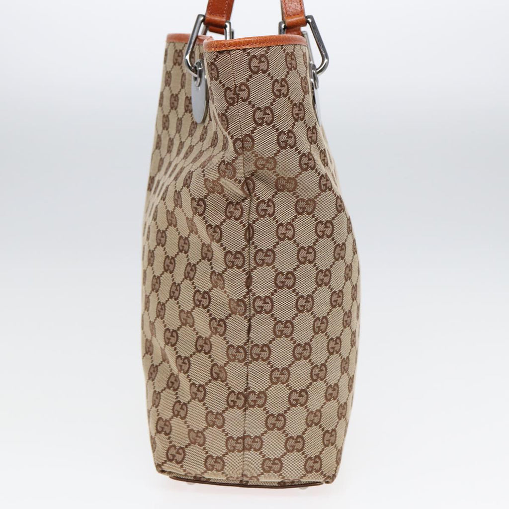 GUCCI GG Canvas Tote Bag Beige 120836 ep5002