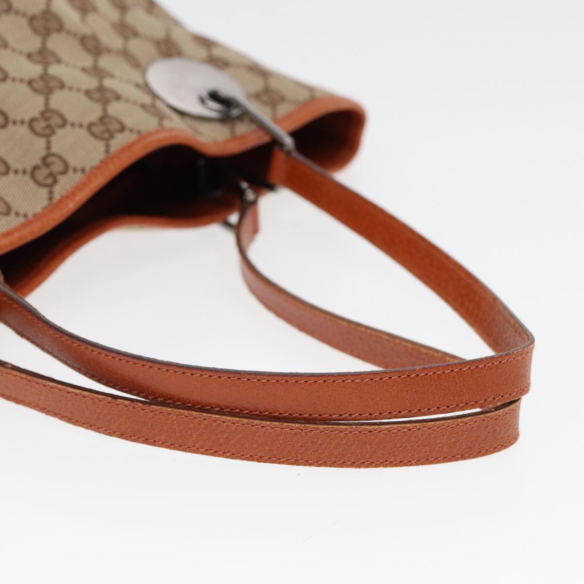 GUCCI GG Canvas Tote Bag Beige 120836 ep5002