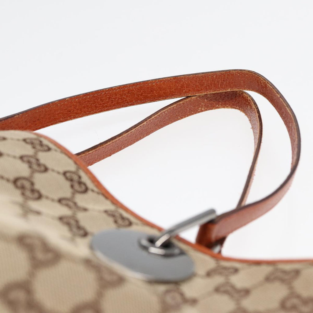 GUCCI GG Canvas Tote Bag Beige 120836 ep5002