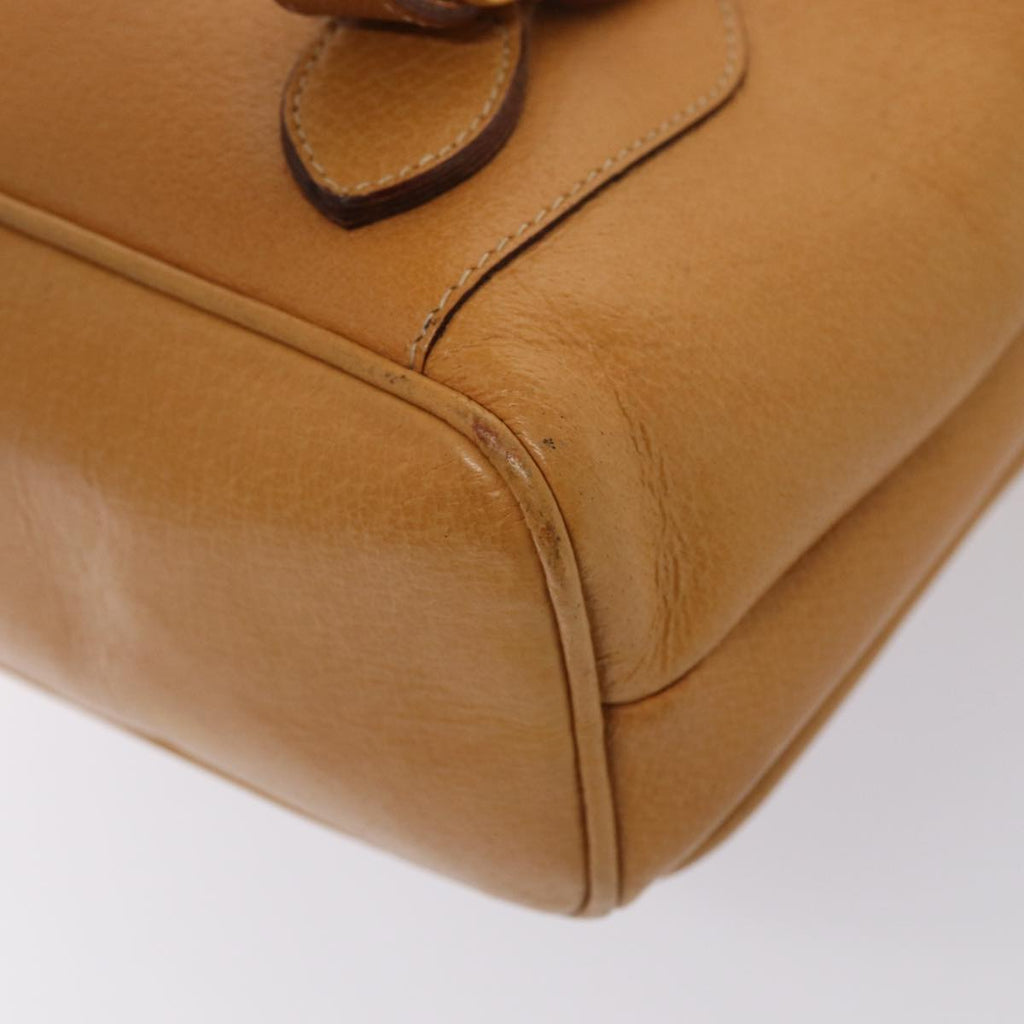 GUCCI Bamboo Backpack Leather Brown 003 2058 0016 ep5026