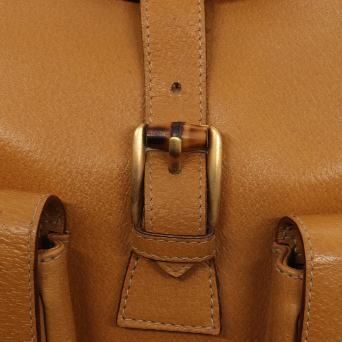 GUCCI Bamboo Backpack Leather Brown 003 2058 0016 ep5026