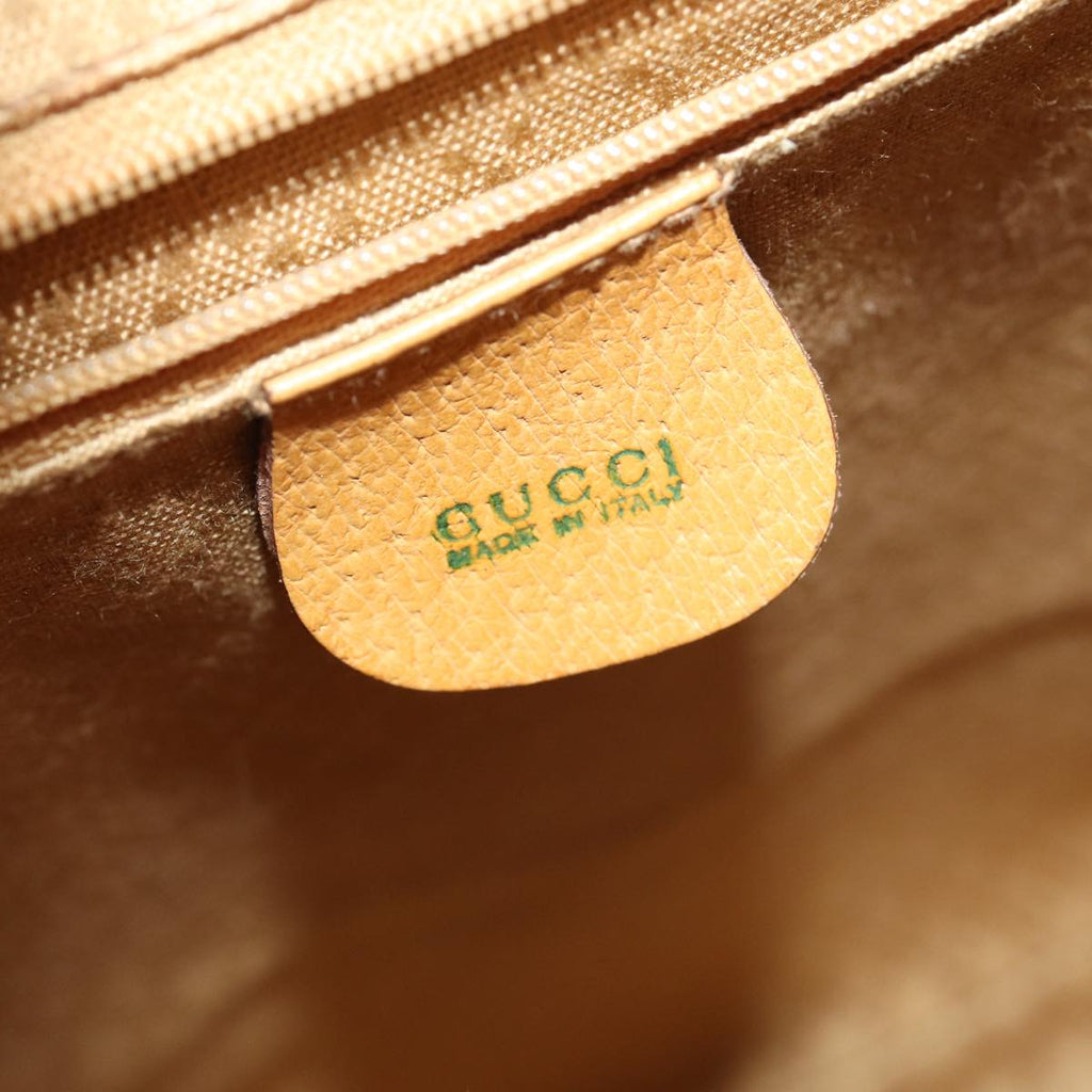 GUCCI Bamboo Backpack Leather Brown 003 2058 0016 ep5026