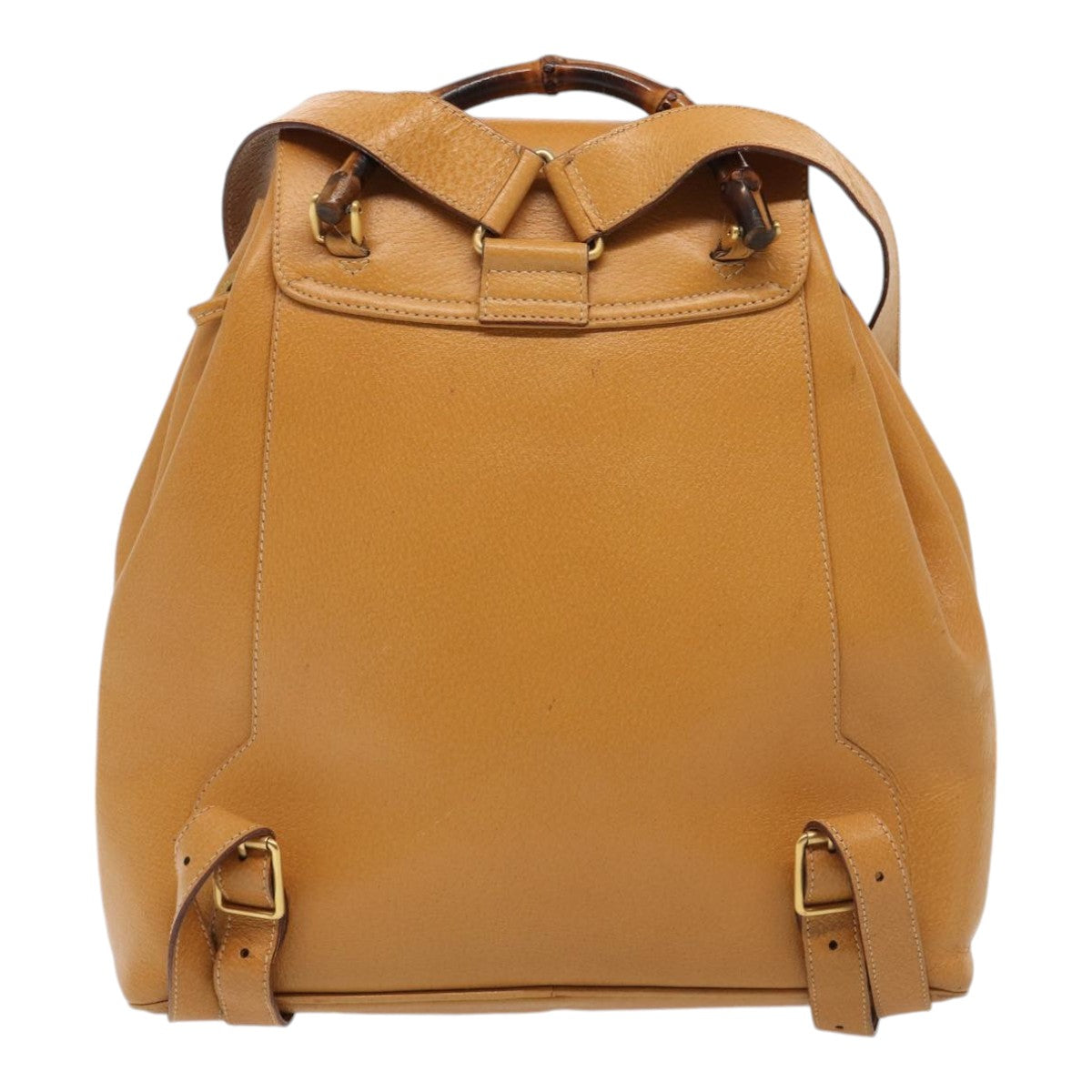 GUCCI Bamboo Backpack Leather Brown 003 2058 0016 ep5026