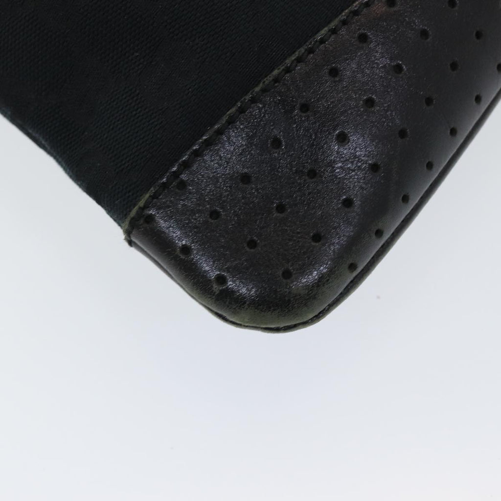 GUCCI GG Canvas Shoulder Bag Black 145857 ep5062