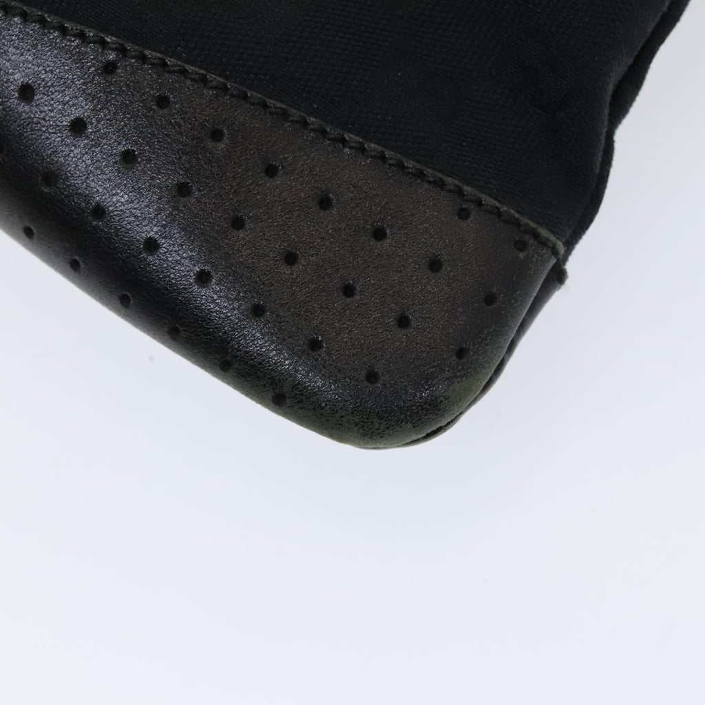 GUCCI GG Canvas Shoulder Bag Black 145857 ep5062