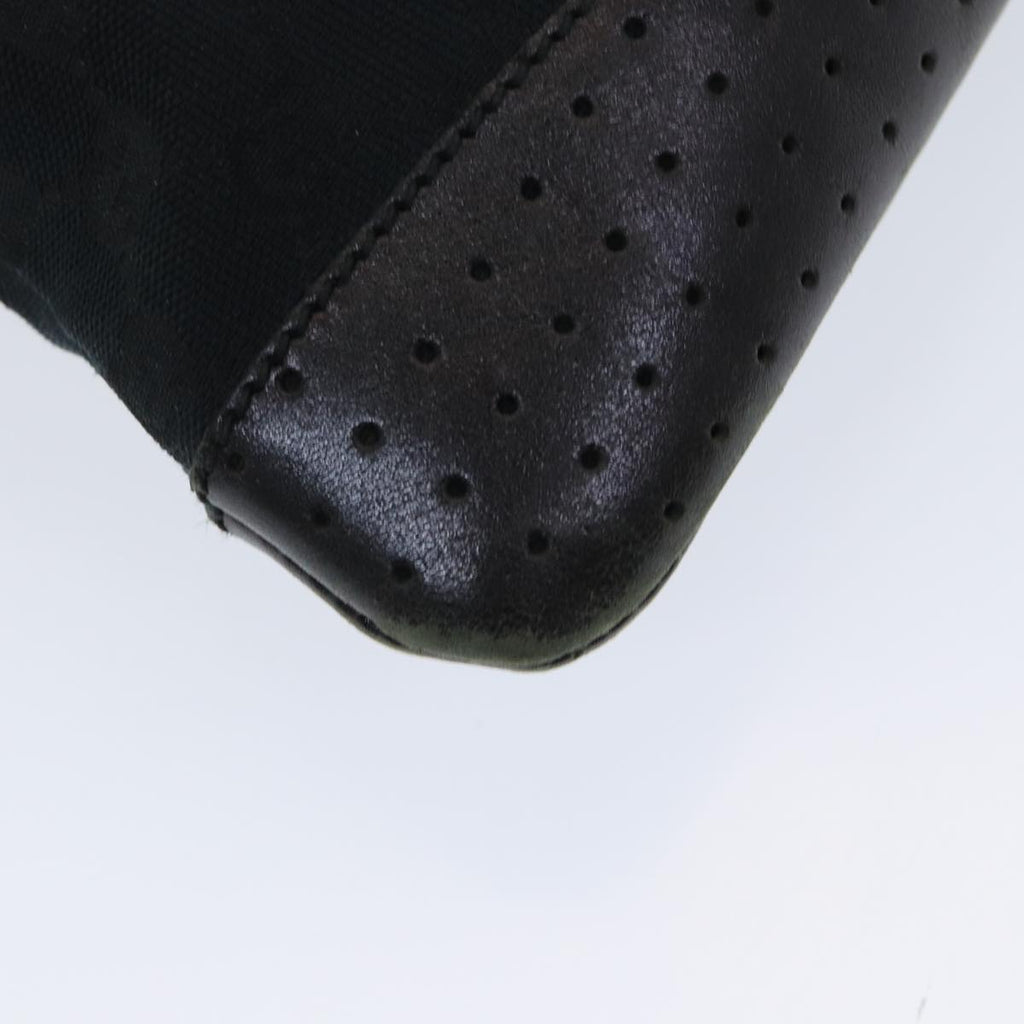 GUCCI GG Canvas Shoulder Bag Black 145857 ep5062