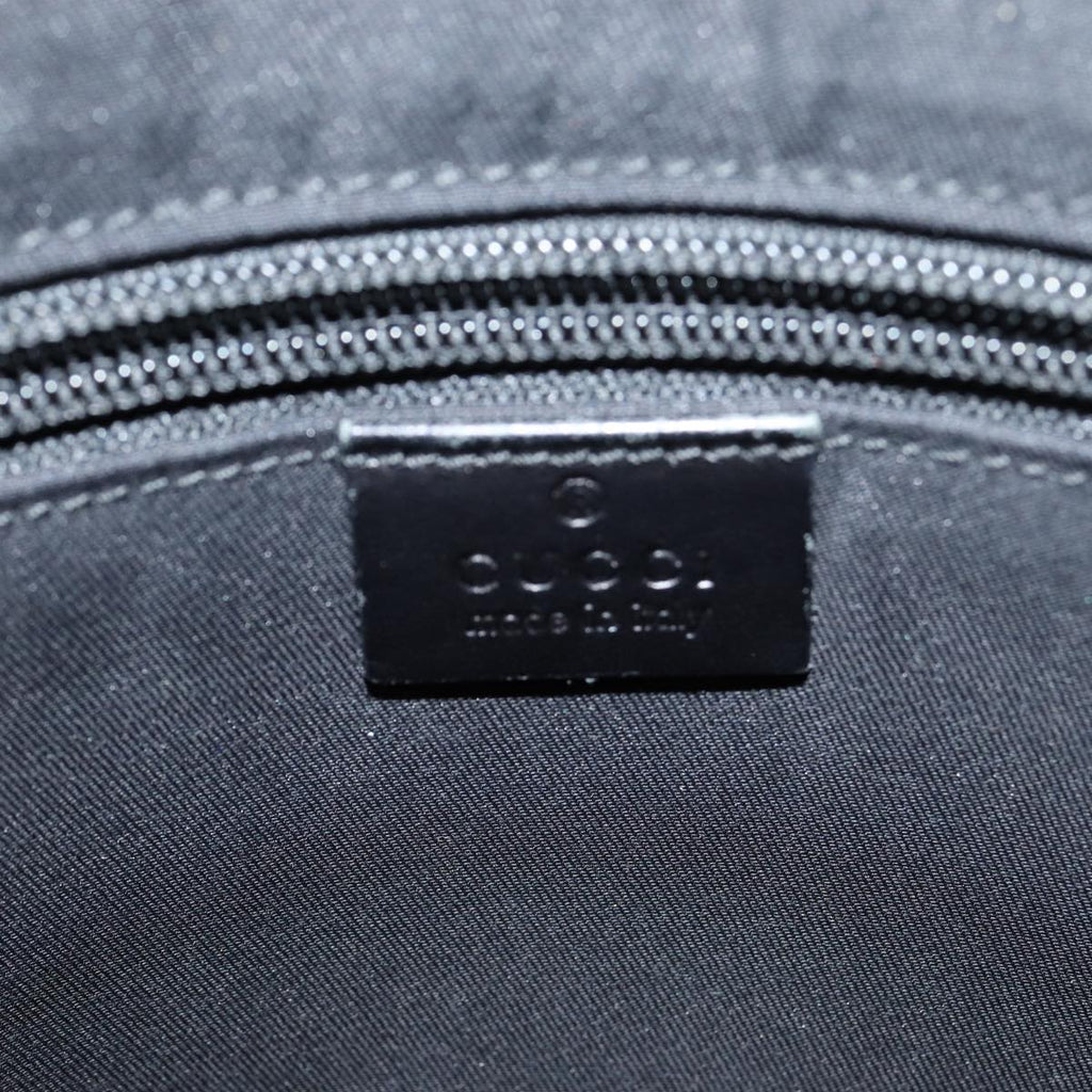 GUCCI GG Canvas Shoulder Bag Black 145857 ep5062