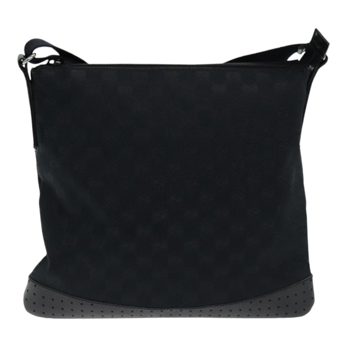 GUCCI GG Canvas Shoulder Bag Black 145857 ep5062