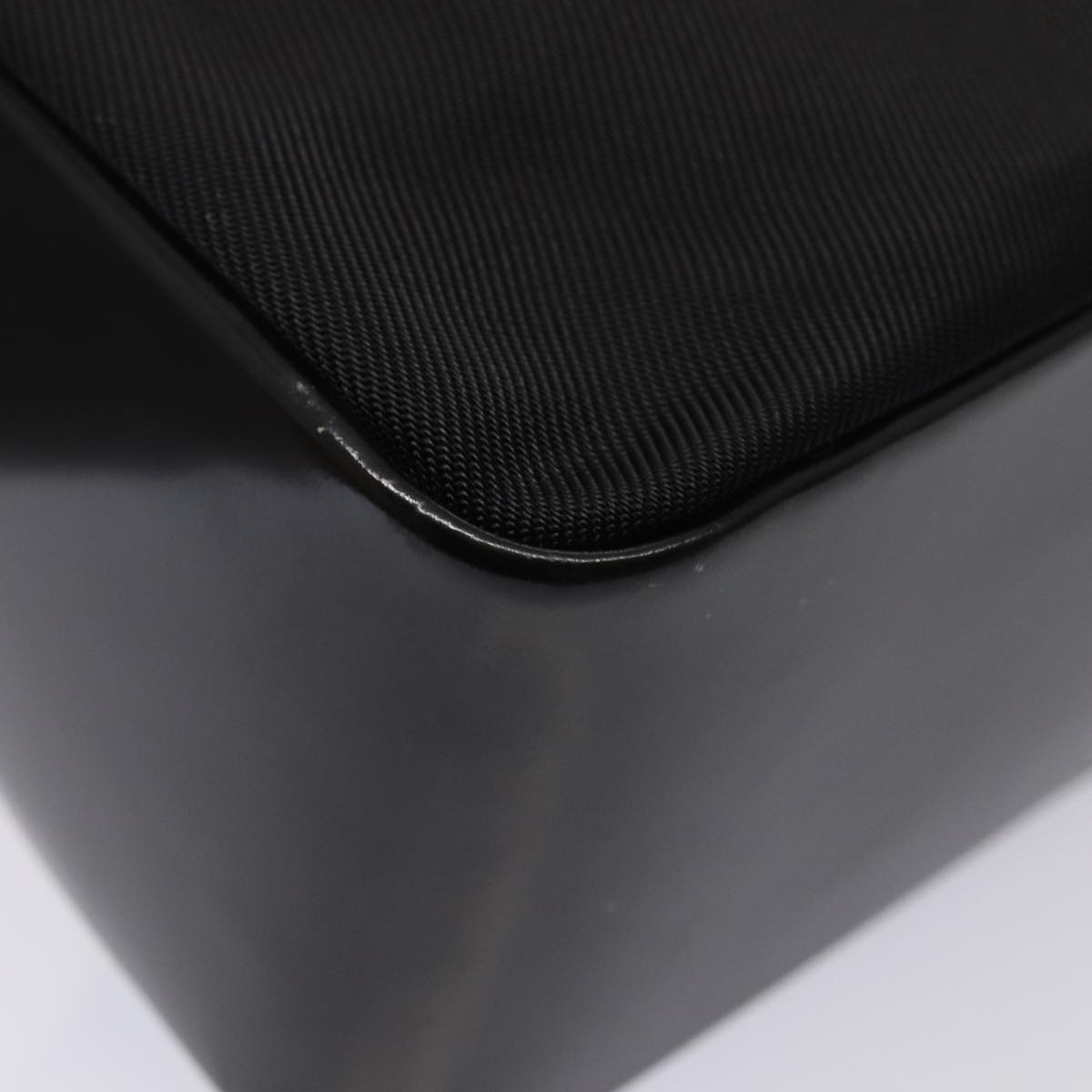 GUCCI Bamboo Hand Bag Nylon Black 000 1014 0575 5 ep5063