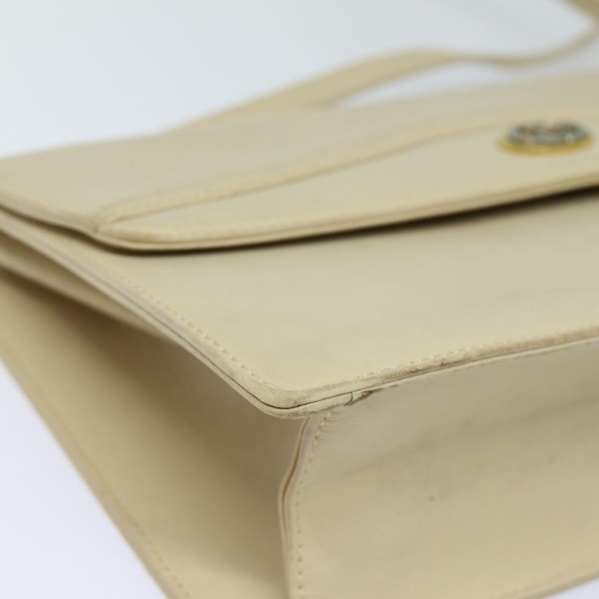 GUCCI Shoulder Bag Leather Cream 004 406 0105 ep5064