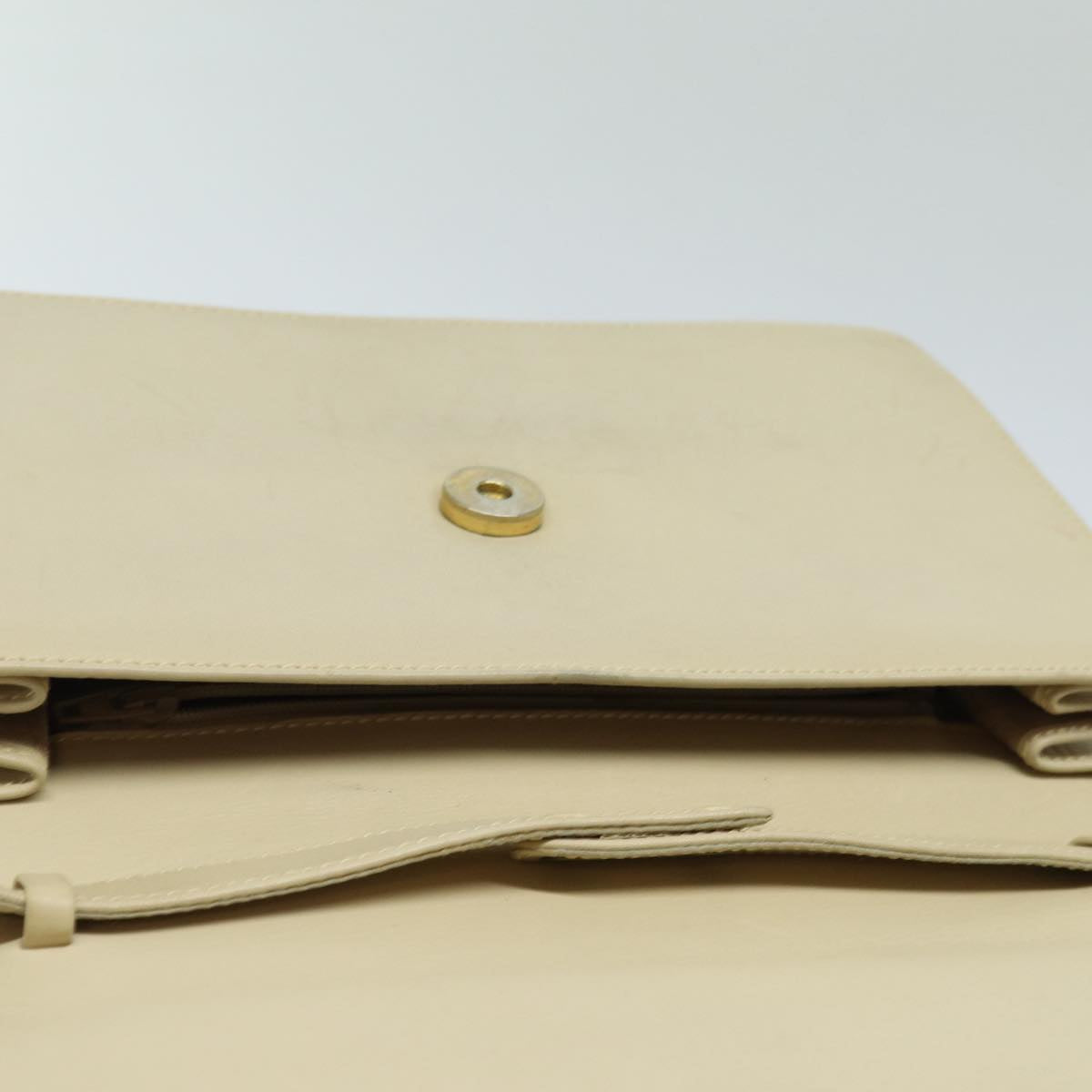 GUCCI Shoulder Bag Leather Cream 004 406 0105 ep5064