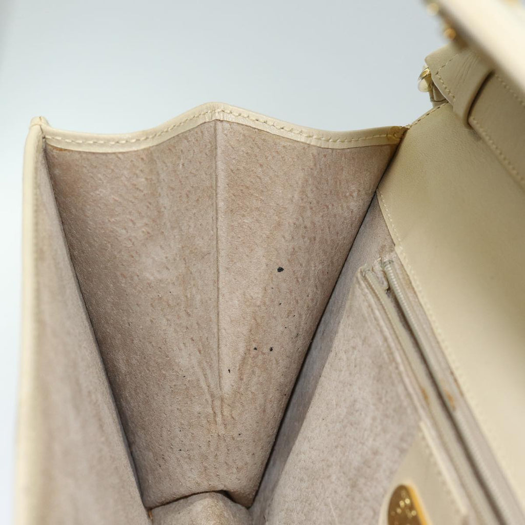 GUCCI Shoulder Bag Leather Cream 004 406 0105 ep5064