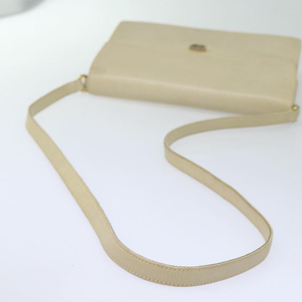 GUCCI Shoulder Bag Leather Cream 004 406 0105 ep5064