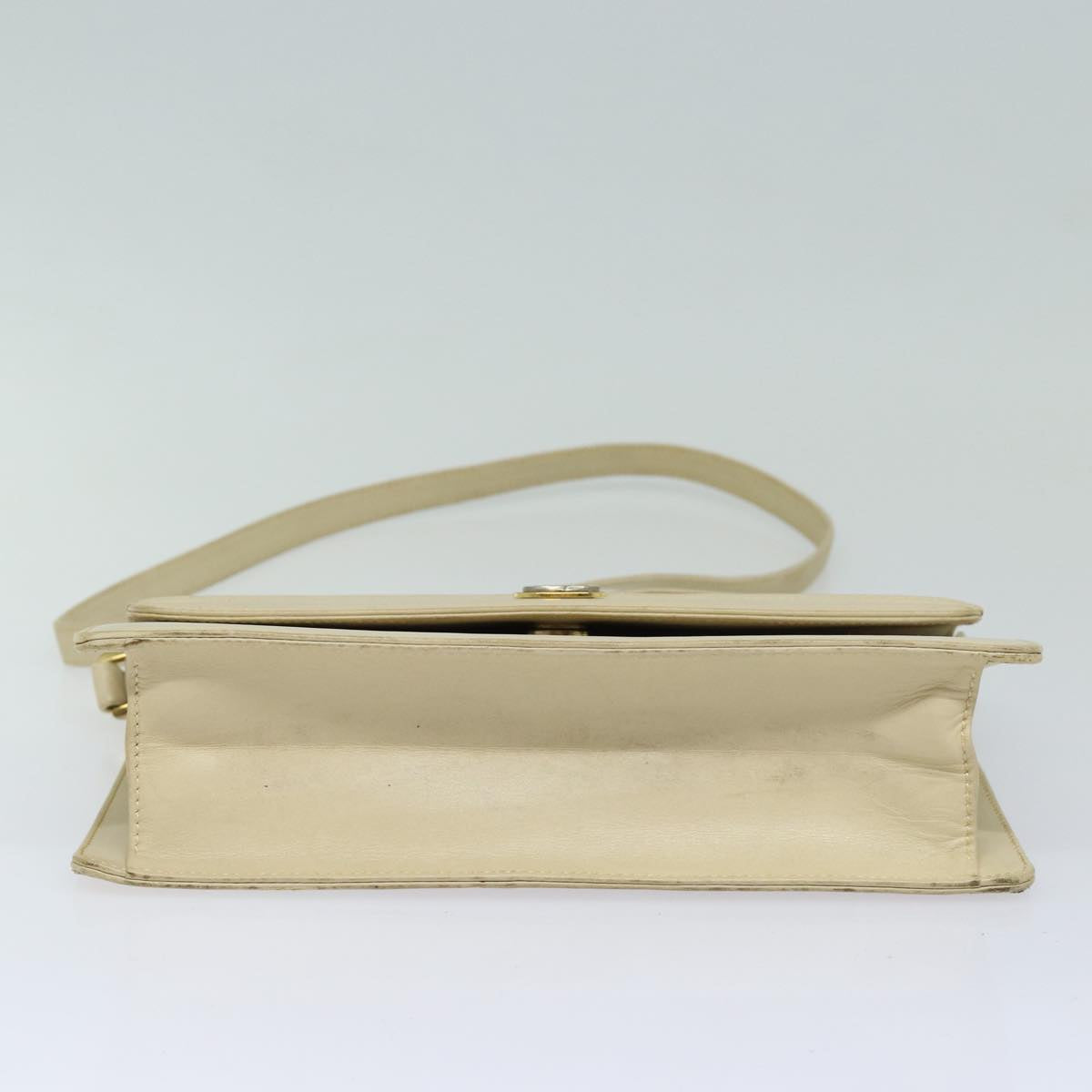 GUCCI Shoulder Bag Leather Cream 004 406 0105 ep5064