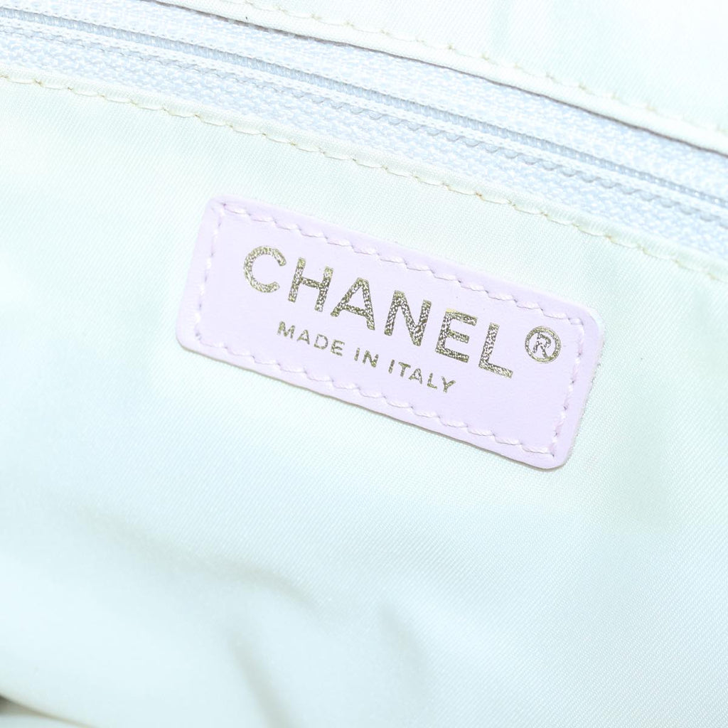 CHANEL New Travel Line Tote Bag Nylon Pink CC ep5068