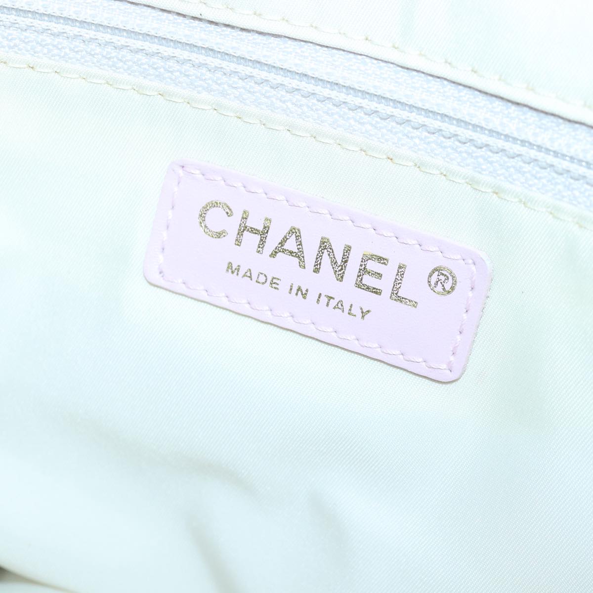 CHANEL New Travel Line Tote Bag Nylon Pink CC ep5068