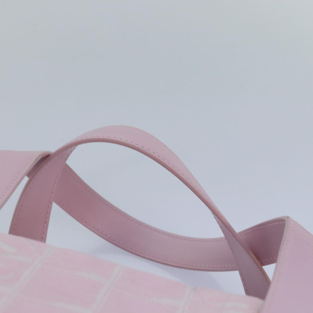 CHANEL New Travel Line Tote Bag Nylon Pink CC ep5068