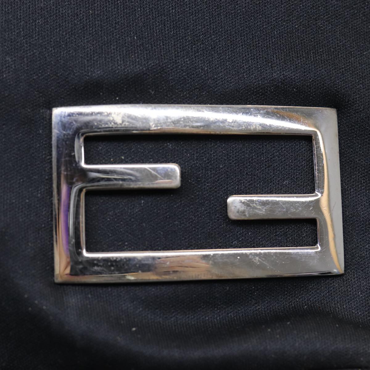 FENDI Shoulder Bag Nylon Black ep5074
