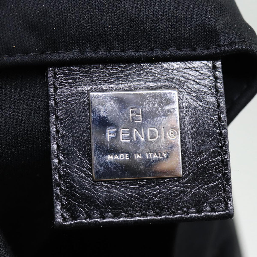 FENDI Shoulder Bag Nylon Black ep5074