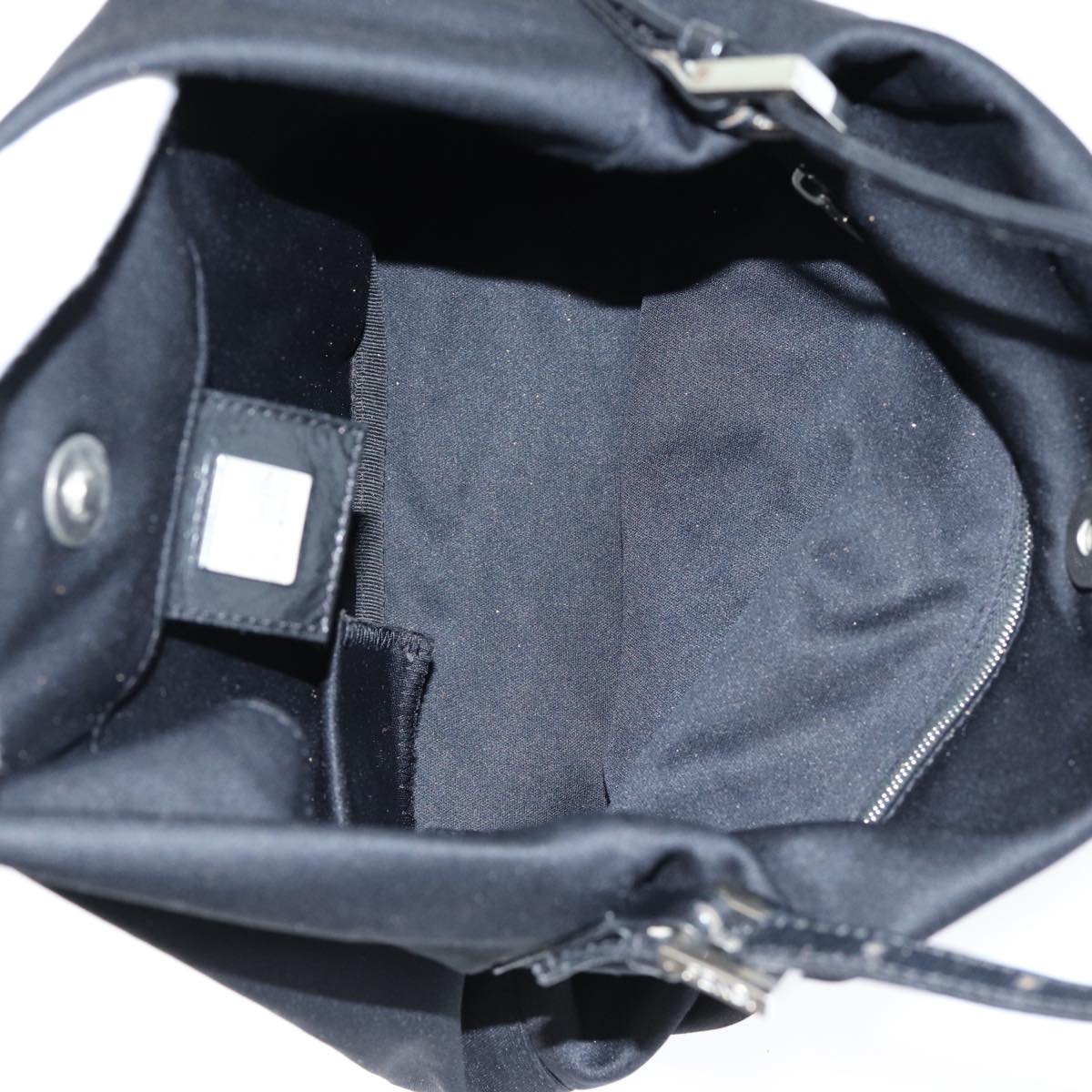 FENDI Shoulder Bag Nylon Black ep5074