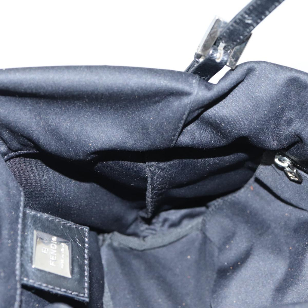 FENDI Shoulder Bag Nylon Black ep5074