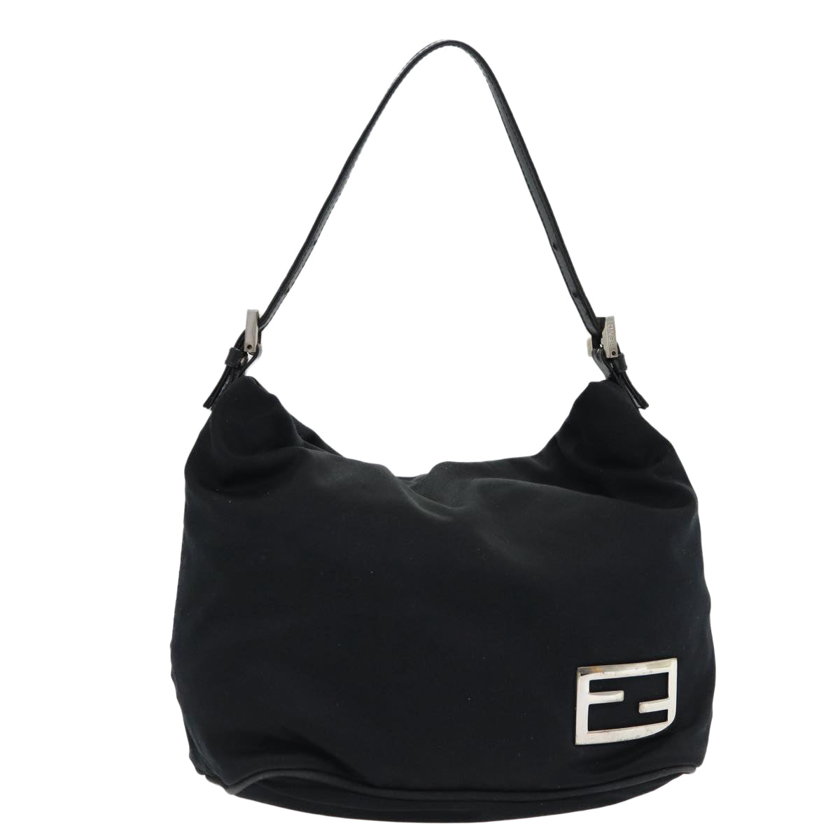 FENDI Shoulder Bag Nylon Black ep5074