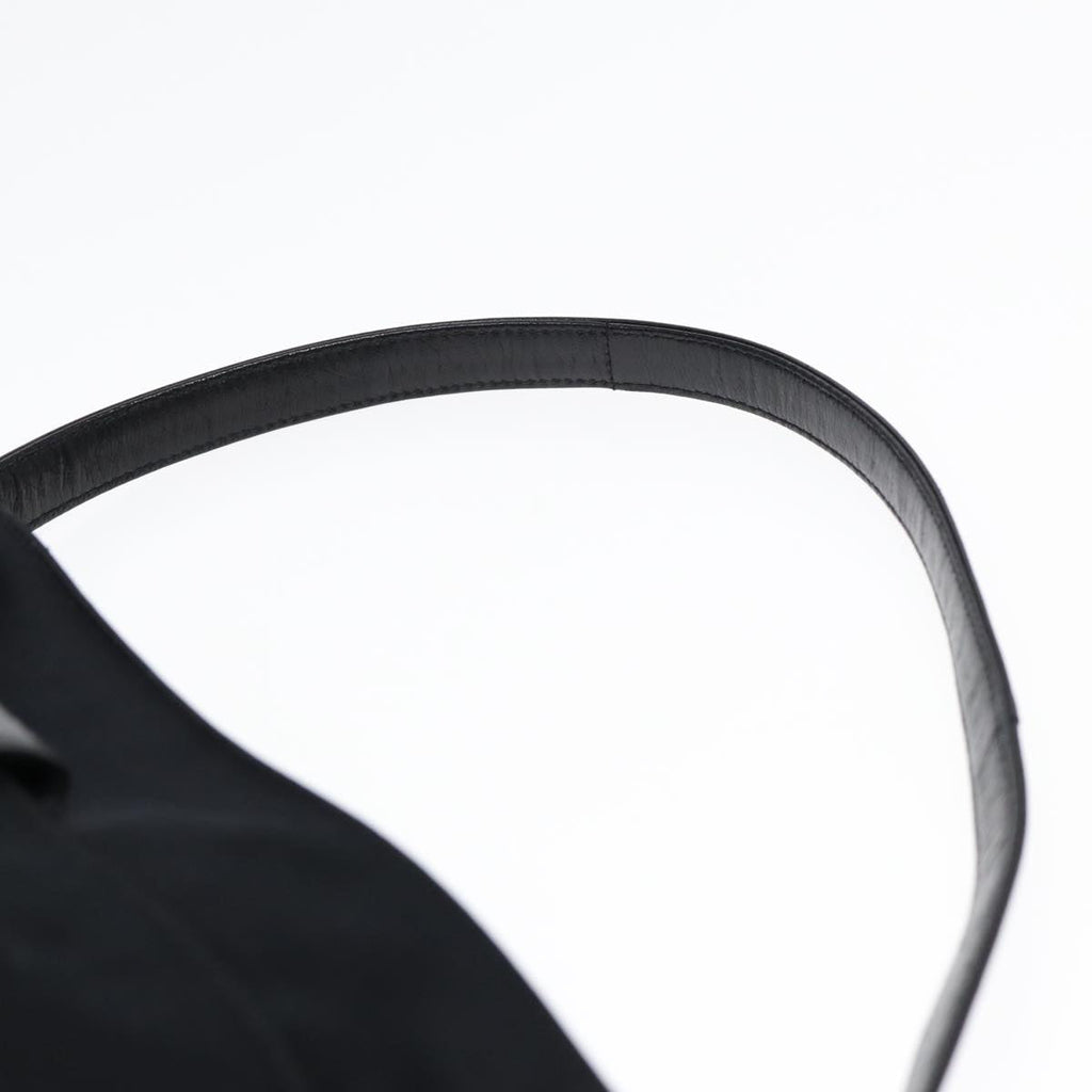 FENDI Mamma Baguette Shoulder Bag Nylon Black ep5075