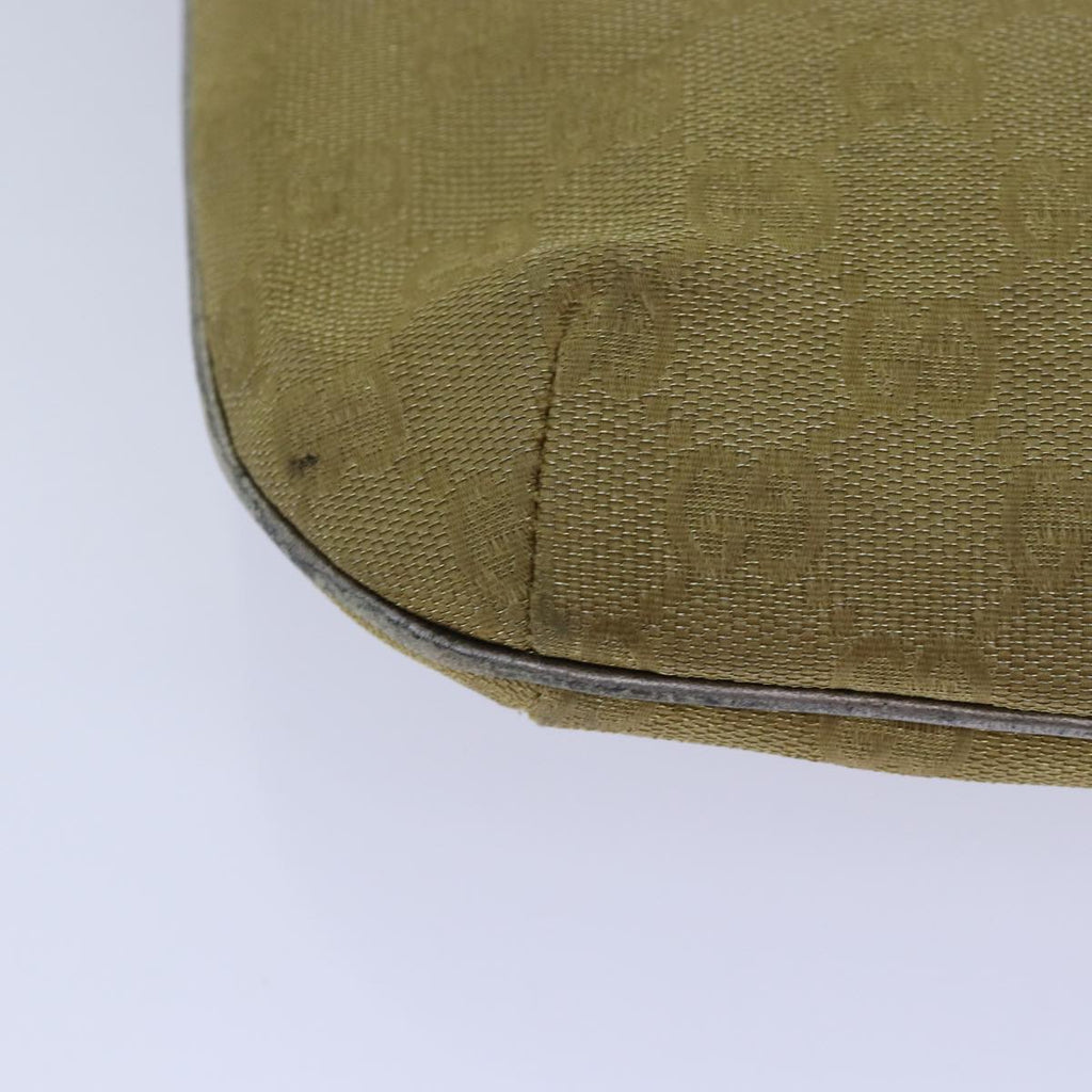 GUCCI GG Canvas Shoulder Bag Gold 005 0813 3444 ep5086