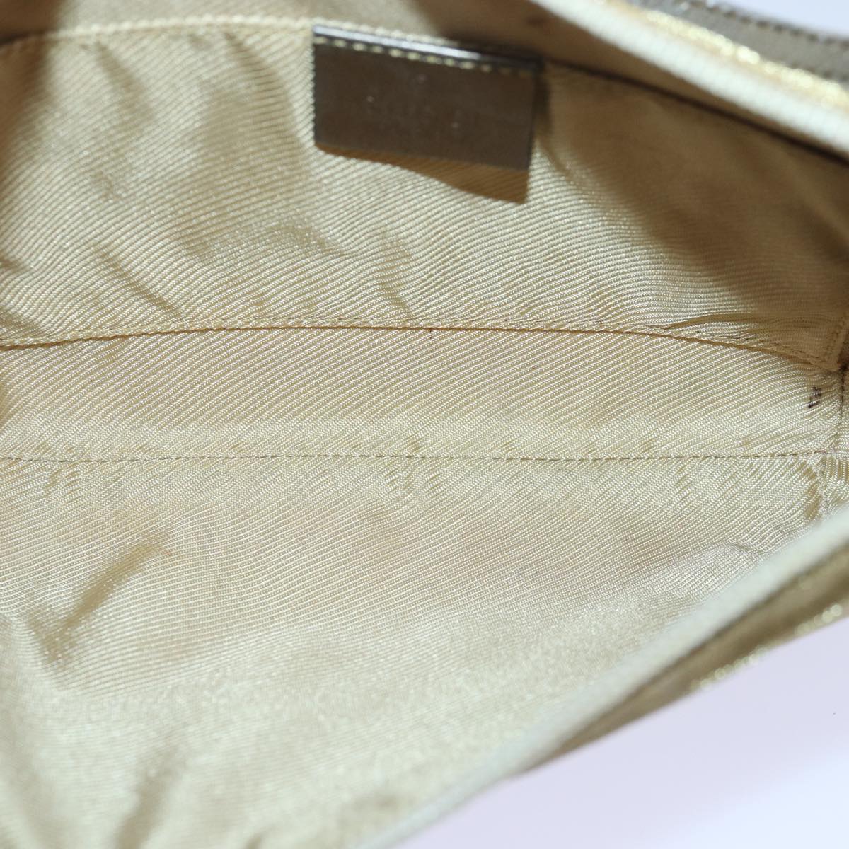 GUCCI GG Canvas Shoulder Bag Gold 005 0813 3444 ep5086