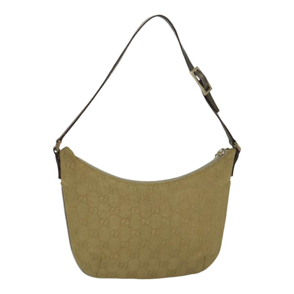GUCCI GG Canvas Shoulder Bag Gold 005 0813 3444 ep5086
