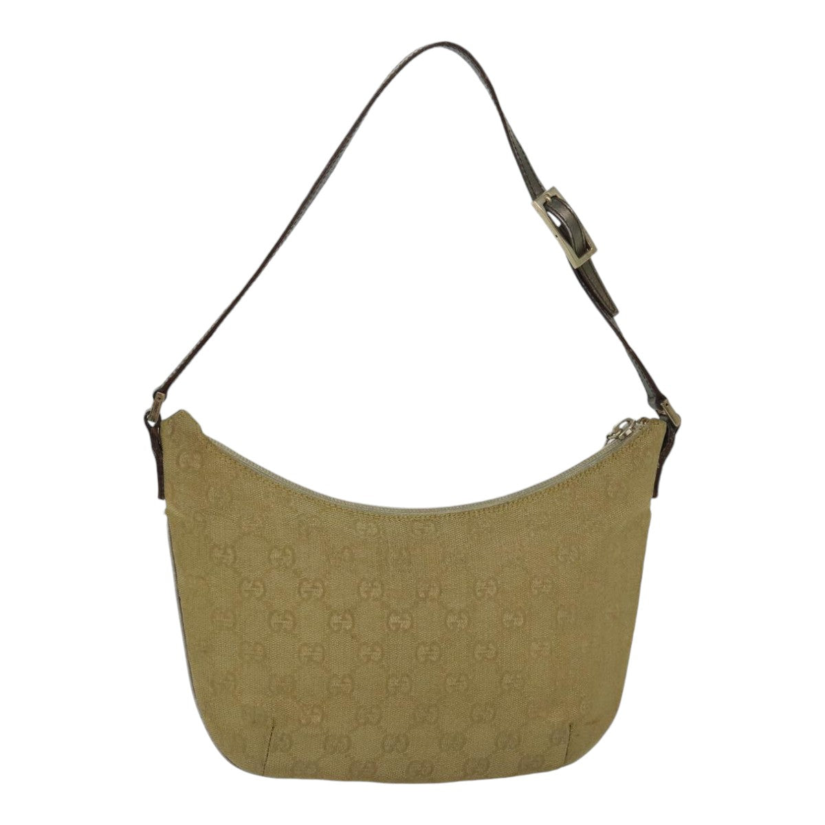 GUCCI GG Canvas Shoulder Bag Gold 005 0813 3444 ep5086