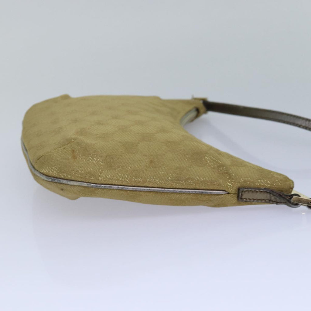 GUCCI GG Canvas Shoulder Bag Gold 005 0813 3444 ep5086