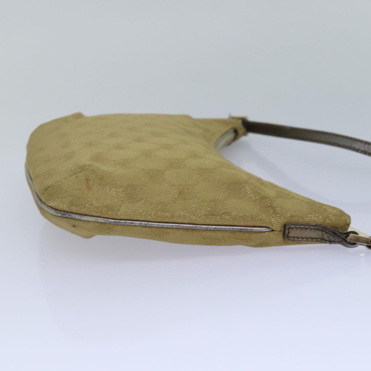 GUCCI GG Canvas Shoulder Bag Gold 005 0813 3444 ep5086