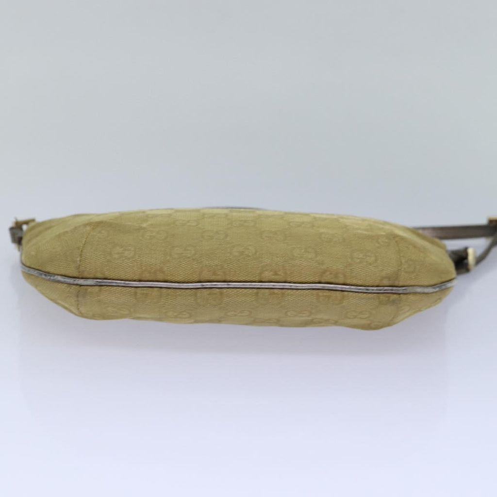 GUCCI GG Canvas Shoulder Bag Gold 005 0813 3444 ep5086