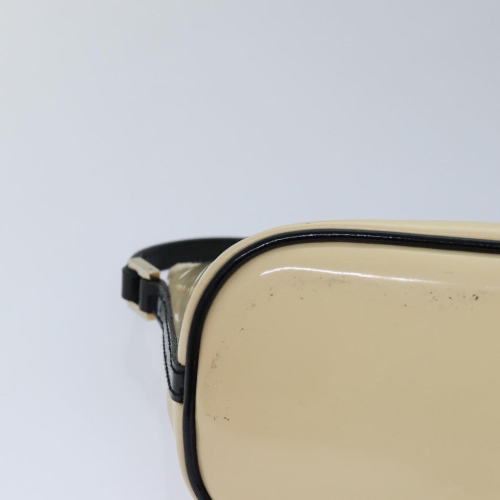 GUCCI Accessory Pouch Patent leather Vanilla Gold 039 1103 2123 ep5087